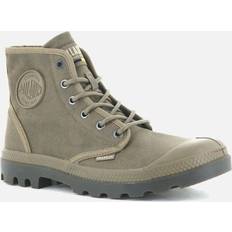 Palladium pampa hi wax trainers in khaki Khaki EU