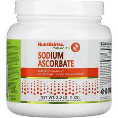 Nutribiotic Immunity, Sodium Ascorbate, Crystalline Powder, 2.2