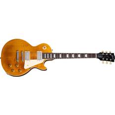 Gula Elgitarrer Gibson Les Paul Standard 50s Figured Top Honey Amber
