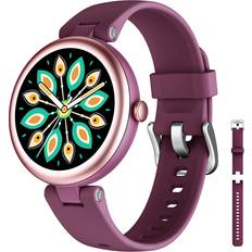 Smart Watch for Women Waterproof Purple Small iPhone Sleep