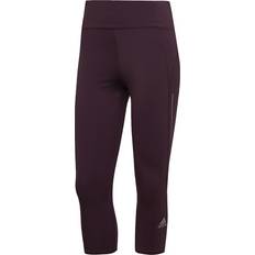 Red - Running Tights adidas Own The Run 3/4 Running Leggings Röd Röd XXSmall