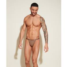 Brown - Men Panties Cosabella Men's Never Italian Thong Due Due