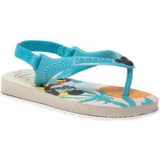 PVC Flip-flops Barnskor Havaianas Sandaler N.B.D Classics 41370079659 Beige Straw/Blu 7909690729389 203.00