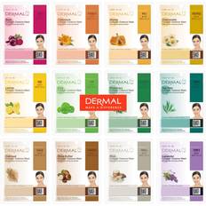 12 Combo Pack Collagen Essence Korean Face Mask