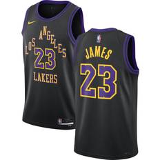 Men - NBA Game Jerseys Nike Lebron James Los Angeles Lakers City Edition 2023/24