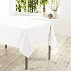 Polyester Nappes Rectangle Essentiel Blanc 140 x 250 cm Nappe Blanc (250x140cm)