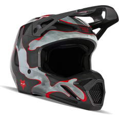 Fox V1 ATLAS MX-Helm grau-rot