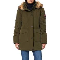 Superdry til Kvinder Everest Parka Grøn
