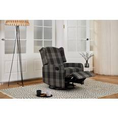 Recliner Armchairs GRS Charles High Back Wingback Armchair