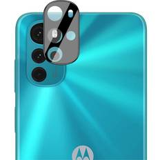 Imak Motorola Moto G22 Beskyttelsesglass For Kameralinse – Svart Ramme