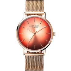 Orphelia fashion rose gold womens analogue flash of714826