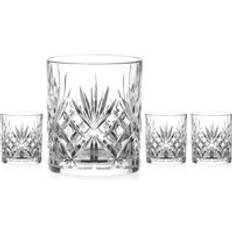 Diamante Home Chatsworth Whisky Premium Lead Tumbler 4pcs