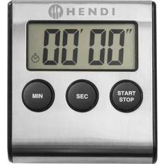 Hendi Digital Køkkenur 65x70x17mm Med Stand Og Magnet Minutur