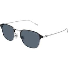 Solbriller Montblanc MB0189S Solbriller - Shiny Silver