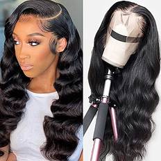 Gaenal 13x4 Lace Front Wigs Human Hair Body Wave wet wavy lace