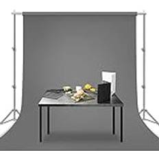 Photo Backgrounds Julius Studio Julius Studio 6 ft x 9 ft Gray Chromakey Fabric Backdrop Background Screen, Photo Video Studio, JSAG105