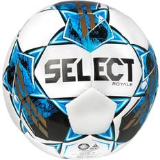 Läder Fotbollar Select Royale V22 Soccer Ball, White/Blue