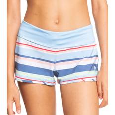 White - Women Swimming Trunks Roxy Women's Endless Summer Printed Boardshorts Bright White the Line