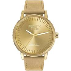 beige analogue suede pu104101009