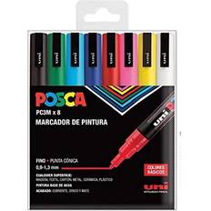 Posca Uni Ball Fine Tip PC3-M 8 Pack