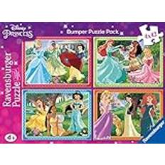 Princesa Rompecabezas Clásicos Ravensburger Princesas Disney Puzzle Multi 4x42 Piezas