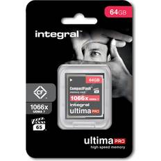 Integral CF-Card 64GB UDMA-7 1066X VPG-65 Neuheit CF, 64 GB Speicherkarte, Schwarz