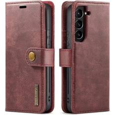 DG.Ming 2-in-1 Magnet Wallet Samsung Galaxy S22 Red