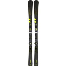 Sci Alpino Rossignol Sci uomo FORZA 128 nero giallo attacchi Look. modello NX12 Konec