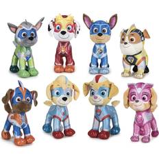 Djur - Paw Patrol Leksaker Play by Play Paw Patrol Mighty Pups Super Paws Gosedjur blandade 19cm