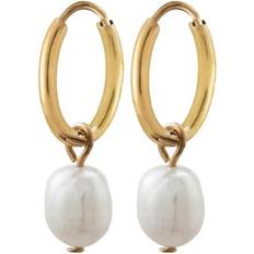 Perla hoops Edblad Perla Hoops - Gold/Pearls