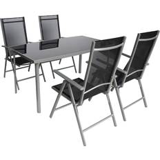 POCOline Patio-Set Essgruppe, 1 Bord inkl. 4 Stolar