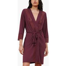 Rouge Peignoirs Femilet Robe de chambre Femme Taille Bordeaux FNA530