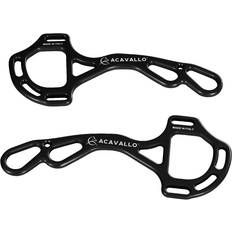 Acavallo Benbeskytter Acavallo Hackamore Alupro 133g - OS - Red