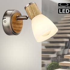 Legno Faretti ETC-Shop Led wand strahler beweglich Spotlight