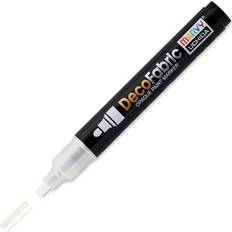 Markers Marvy Uchida DecoFabric Opaque Paint Marker Pearl White, Medium Tip