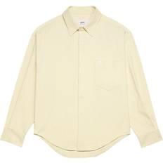 Unisex - Yellow Shirts Ami Paris Off-White Boxy Fit Shirt IVORY/185