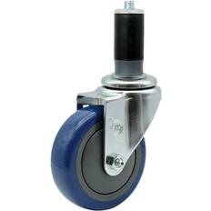 DIY Accessories Service Caster 4Inch x 1 1/4Inch Wheel 4 in, Type Swivel, Package qty. 1, Model SCC-EX20S414-PPUB-BLUE-MTG45