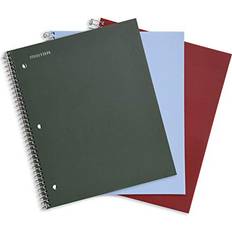 Office Supplies Durable Spiral Notebooks 3pk Green Olive