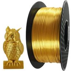 3D Printing Ebest Silk Gold PLA Filament 1.75 mm 3D Printing Filament 1KG 2.2LBS Spool 3D Printer Material Shine Silky Shiny Metallic Metal CC3D PLA Filament