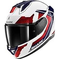 Shark Casco integrale Skwal i3 rhad Blanc Adulto, Unisex