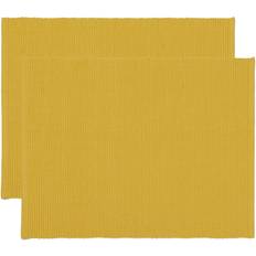 Amarillo Individuales Linum 2 Manteles Uni 35 x 46 cm Amarillo Mostaza Individuales Amarillo