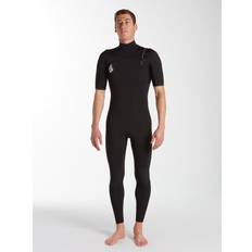 Volcom Men's 2/2Mm Short Sleeve Full Wetsuit BLACK