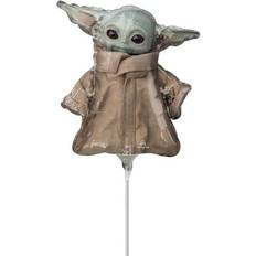 Star Wars Am Mini Yoda Foil Balloon Bright Green One Size