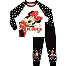 Disney Pyjamasar Barnkläder Disney Minnie Mouse Pyjamas Black 2-3 Years