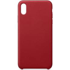 Hurtel ECO Leather leather case cover iPhone 12 mini red