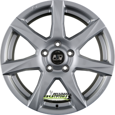 17" Car Rims MSW 77 Alloy Wheels Set of 4 17x7.5 Inch
