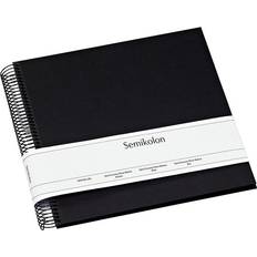 Fotoalbum Medium Black Black Semikolon