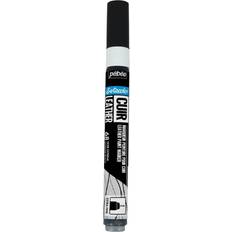 Pebeo Hobbyartikler Pebeo Cuir Leather Læderfarvemarker – Sort