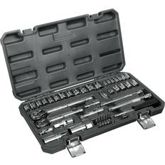 Halfords 50 1/4 Inch & 3/8 Inch Drive Metric Socket Bit