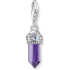 Glas Schmuck Thomas Sabo Charm 2047-348-13 Violett